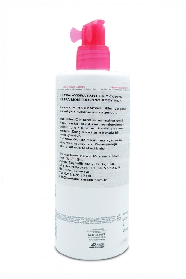 Topicrem Vücut Bakım Sütü 500 ml - 2