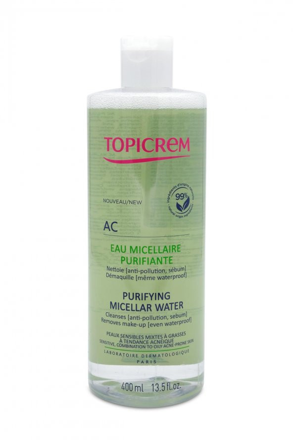 Topicrem AC Purifying Micellar Water 400ml