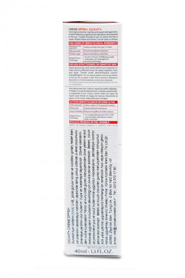 Svr Cicavit SPF 50 Güneş Kremi 40 ml - 3