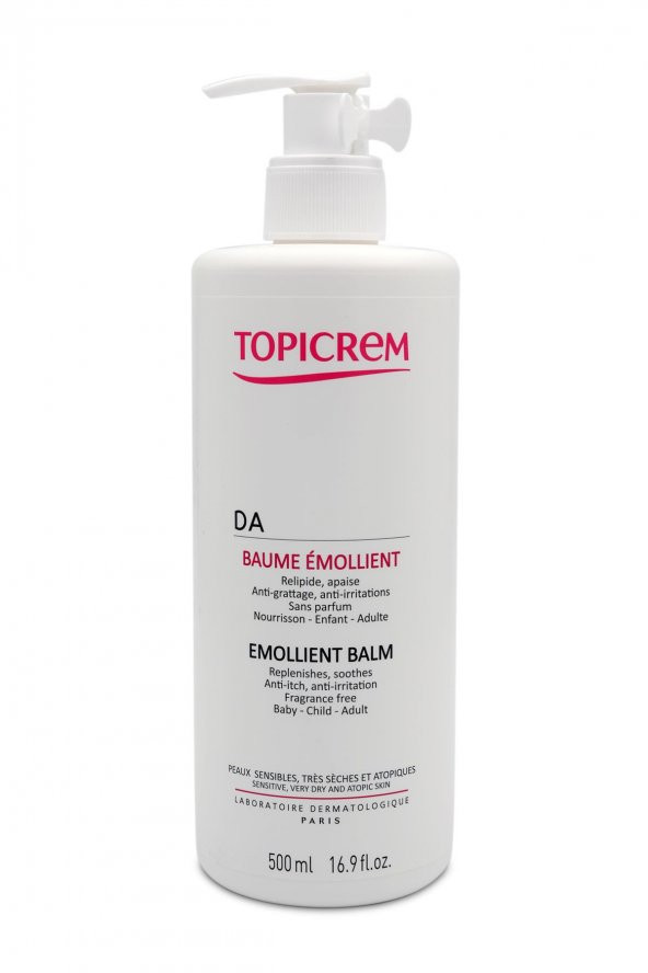 Topicrem DA Yüz ve Vücut Emollient Balm 500 ml