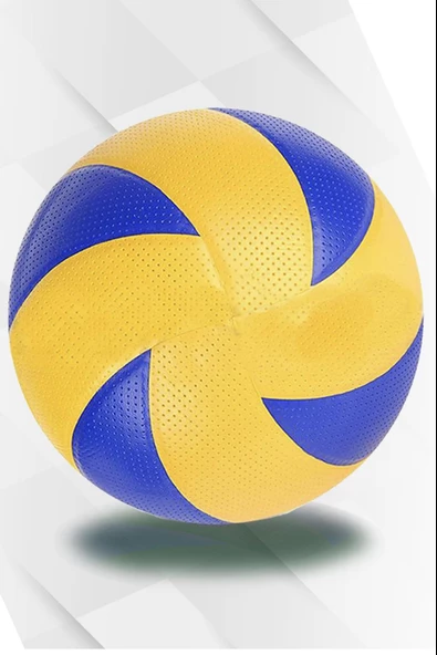 8 Panel Yarı Profesyonel Mikrofiber Yumuşak Dokunuş Kaymaz Yüzey 5 Numara Voleybol Topu - 2