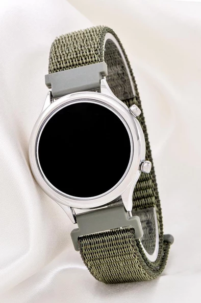 Unisex Tuşlu Led Takvimli Silikon Çocuk Yetişkin Kol Saati Bileklik ST-304183 - Resim 2