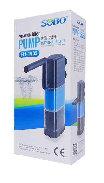 Sobo Akvaryum İç Filtre 19W 1500 Lt/Saat FH-1902
