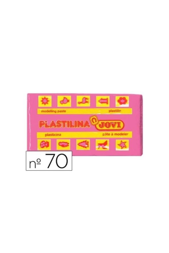 Jovi Oyun Hamuru Plaka 50 Gram Pembe Plaka Kurumayan Oyun Hamuru