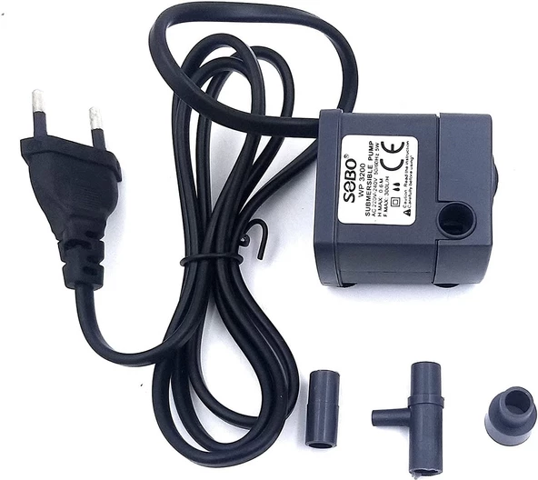 Sobo Akvaryum Sump Motoru 5W. 300LT/SAAT WP-3200 - 3