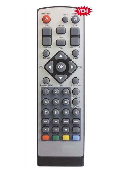 KR0318 YUMATU-DIGISTAR 2015-FREESAT YUMATU MİNİ HD SLİM, MERSAT COMPACT HD UYDU KUMANDASI