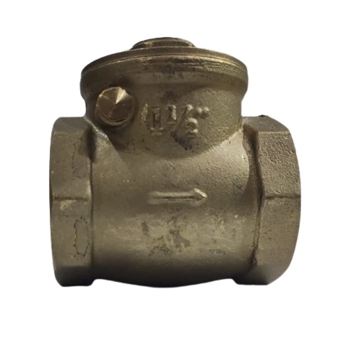 1.1/2" SARI YATAY ÇALPARALI ÇEKVALF CV 009
