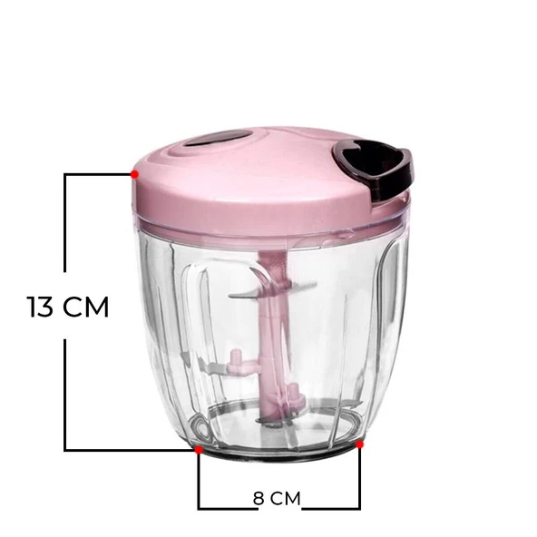 İpli El Robotu Pratik 5 Bıçaklı Rondo Paslanmaz - Resim 3