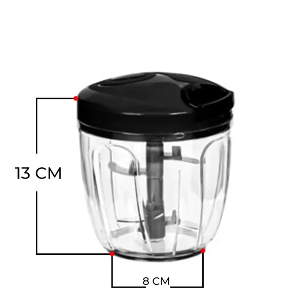 İpli El Robotu Pratik 5 Bıçaklı Rondo Paslanmaz - Resim 8