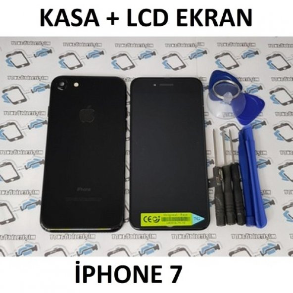 İphone 7 FULL Dolu Kasa Siyah+Lcd Ekran Siyah - PttAVM.com - 2024