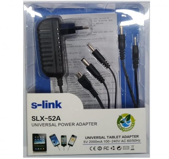 SLX-52A 5 Volt 2 Amper DC Adaptör - 2
