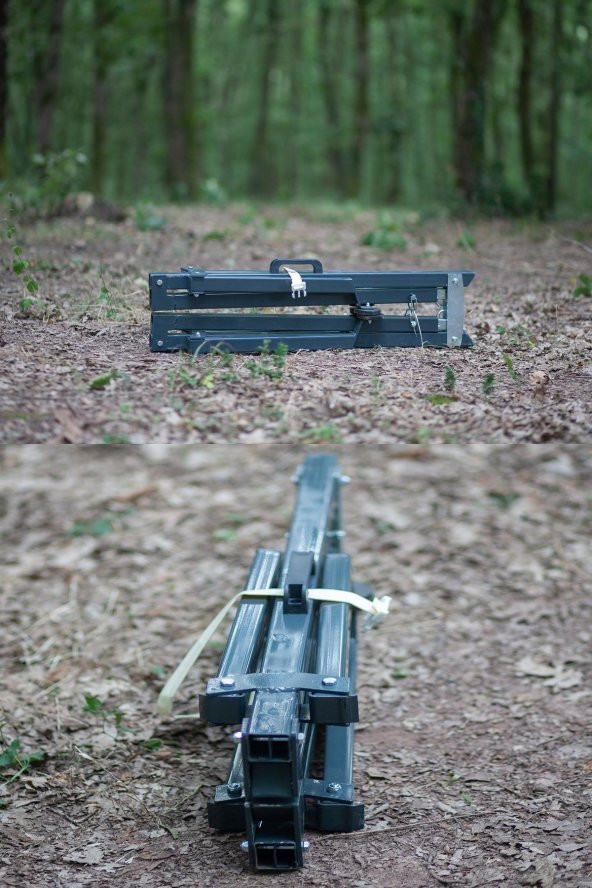 Grand Wolf GW-1954 Çift kişlikli Ayarlı Metal Taşınabilir Hamak - Resim 6