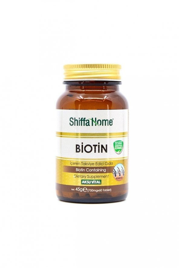 Shiffa Home Biotin 60 Tablet 750 mg