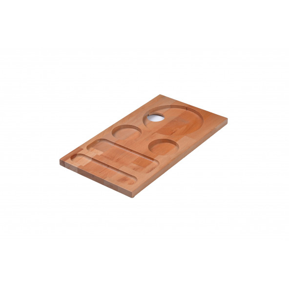 KARŞILAMA-OTEL-İKRAM TEPSİSİ-ŞEFFAF RENK 43 x 23 x 1,8 cm - 2