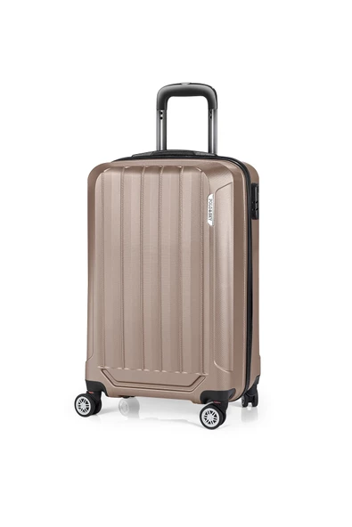 Polo&Sky Spring Kabin Boy Gold Renk Valiz Bavul