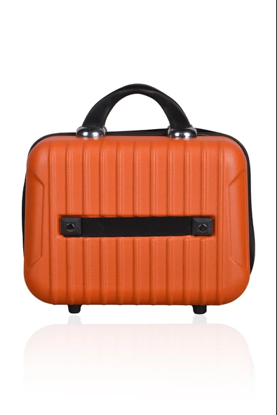 Polo Sky Class Unisex Turuncu Makyaj Çantası El Valizi - 4