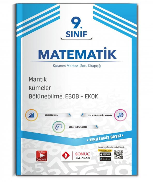 9.sınıf Matematik Modüler Set  Sonuç Yayınları 2023-2024 - 2