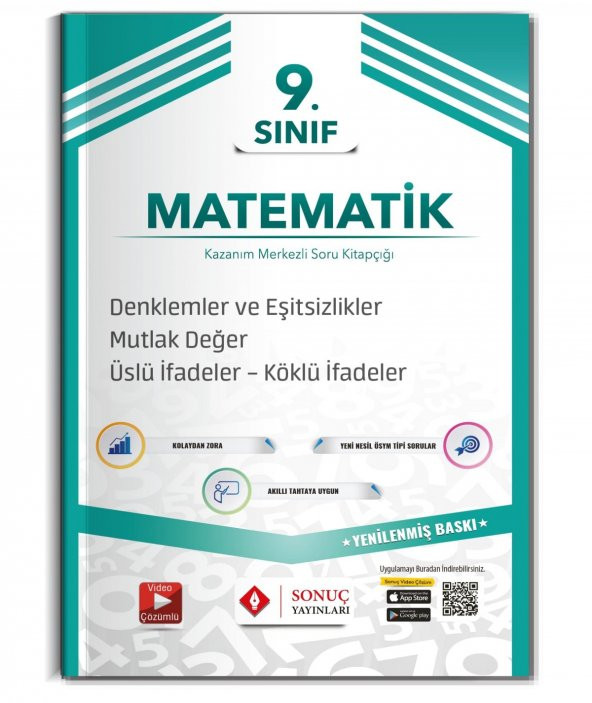 9.sınıf Matematik Modüler Set  Sonuç Yayınları 2023-2024 - 3
