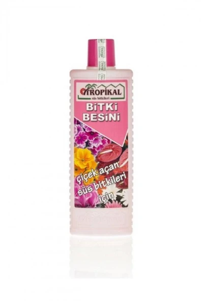 TROPİKAL ÇİÇEKLİ BİTKİ BESİNİ 500 ML