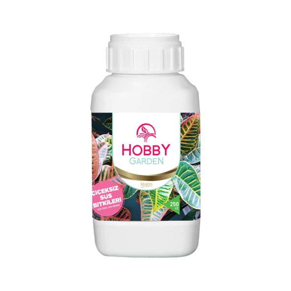 HOBBY GARDEN ÇİÇEKSİZ BİTKİ BESİN 250 CC ürün görseli 1