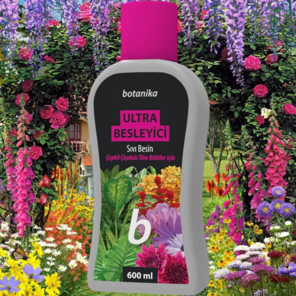 BOTANİKA ULTRA BASLEYİCİ (ÇİÇEKLİ- ÇİÇEKSİZ BİTKİLER) 600 ml