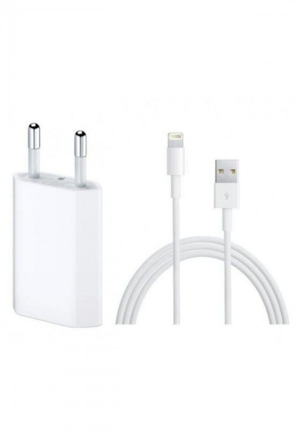 KingPower Iphone Şarj Aleti Seti 5/5s/6/6s/7/7plus X/xs/xs Max Uyumlu  Kablo + Adaptör - 1