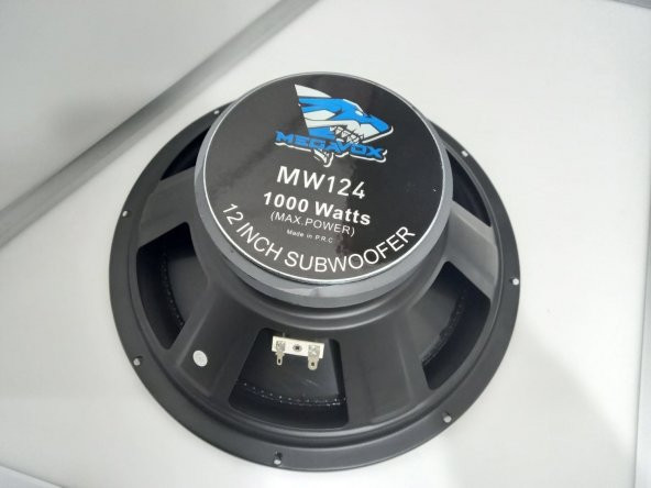 PTTAVM: Megavox MW124 Oto Subwoofer 30 cm 200RMS 1000 Watt Max