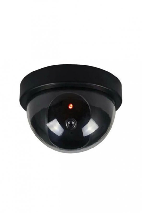 Led Işıklı Dome Sahte Güvenlik Kamerası Hırsız Caydırıcı