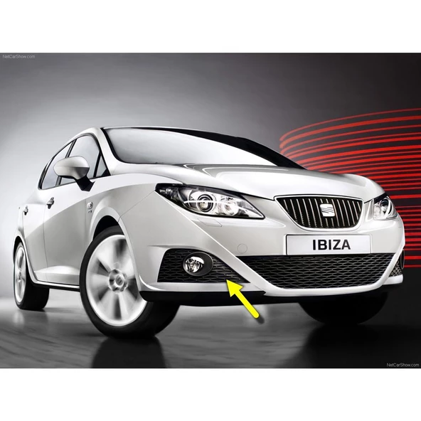 Seat İbiza 2009-2012 Ön Tampon Sağ Sis Farı Kapağı 6J0853666A