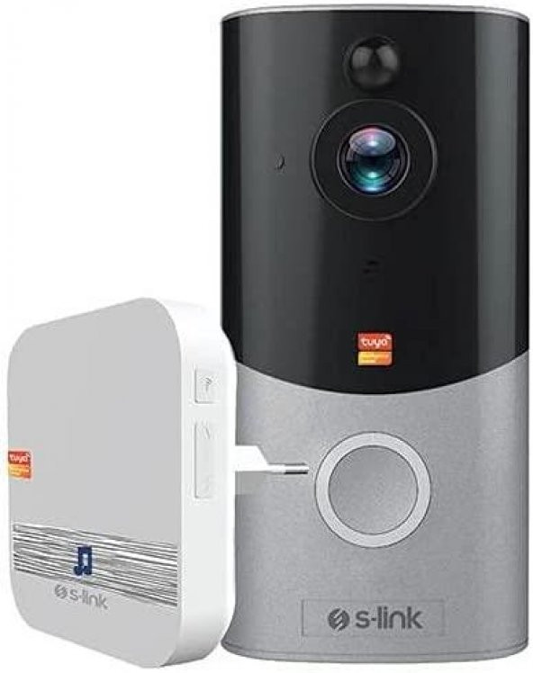 S-Link Swapp SL-EG22  Kameralı Akıllı Kapı Zili Wifi Destekli - 1