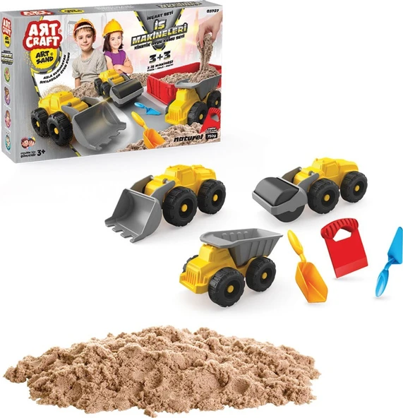Artcraft Iş Makineleri Kum Seti 750 gr 7272