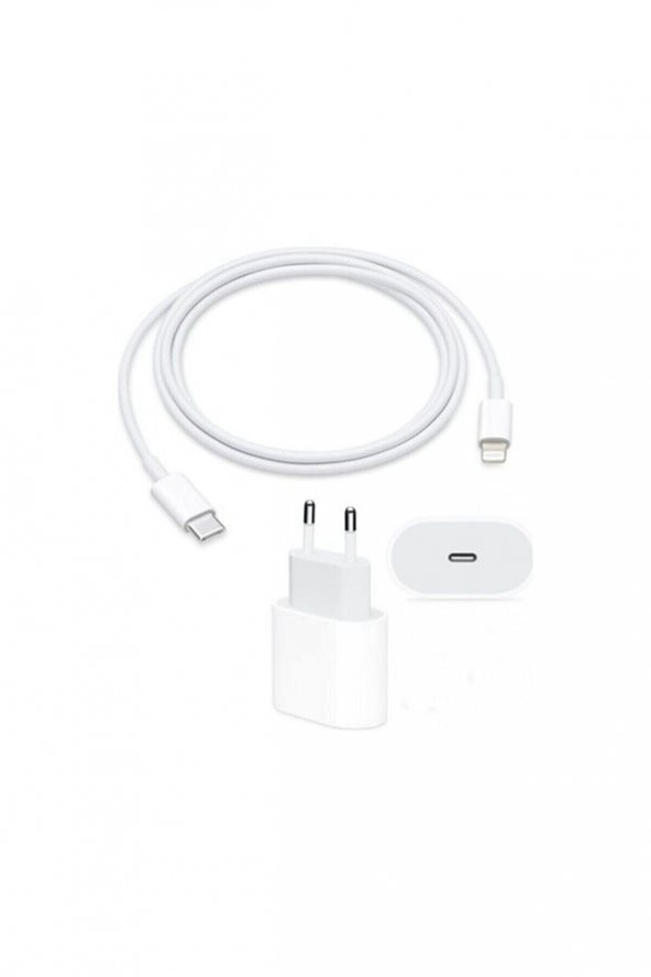 iPhone Tüm Serilerle Uyumlu Hızlı Şarj Aleti Kablo Adaptör 20w Set iPhone 11/12/13/Pro/Pro Max