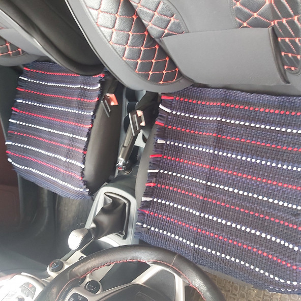 3 lü oto koltuk minder kilimi - 2