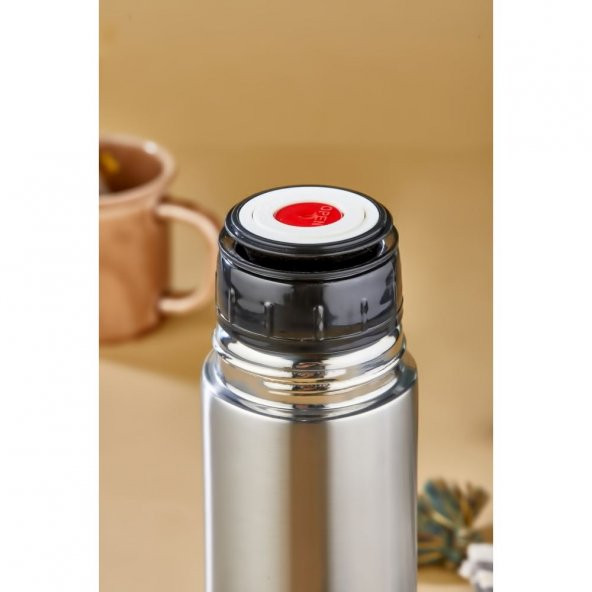 Cooker Paslanmaz Çelik 0,40 Litre Termos Siyah CKR2056 - 3