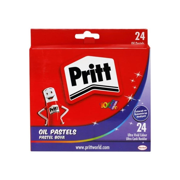 Pritt Pastel Boya Karton Kutu 24 Renk 1307853