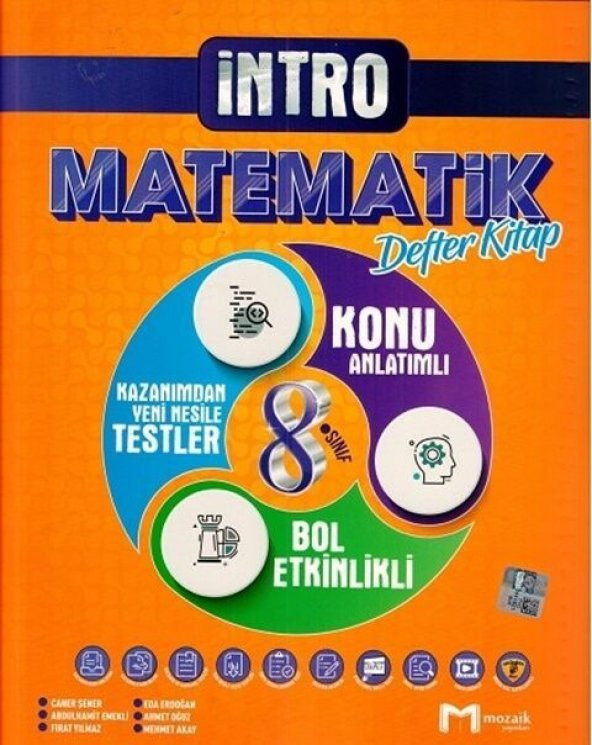 8. Sınıf Matematik Mozaik Defter Mozaik Yayınları ürün görseli