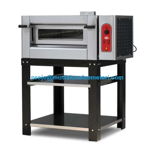 Gazlı Pizza Fırını 6 Pizzalık Tek Katlı Gazla Çalışan Fırın