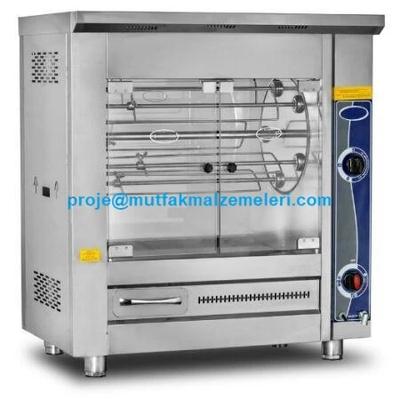 Gazlı Piliç Çevirme Makinası