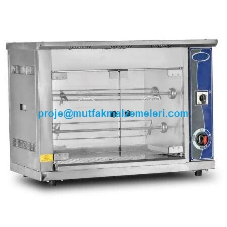 Piliç Çevirme Makinası Tavuk Pişirme Kızartma Makinası