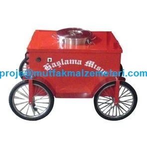 Gazlı Mısır Haşlama Arabası