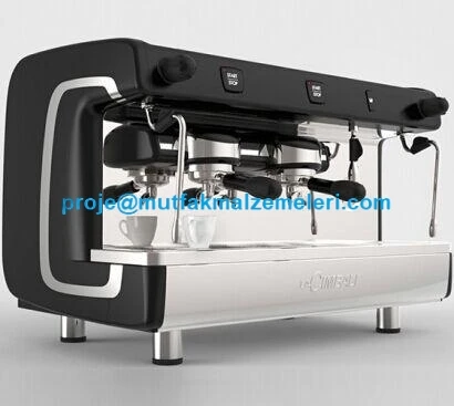 İki Kaşıklı Espresso Makinası