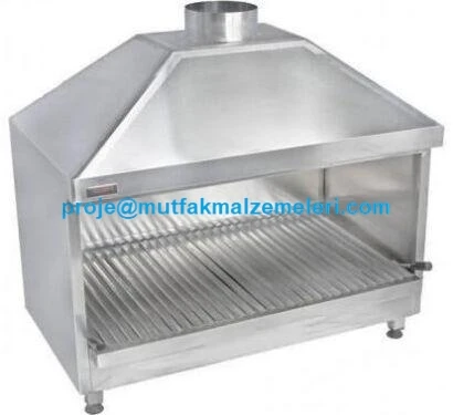 Davlumbazlı Kömürlü Izgara