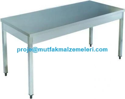 Ölçüsü Özel Üretim Paslanmaz Çalışma Tezgahı İmalatı