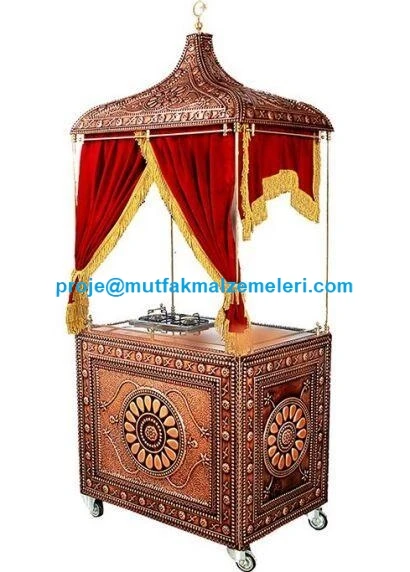 Bakır Kahve Arabası
