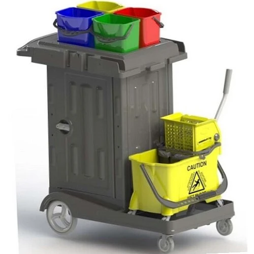 Dolaplı Paspas Arabası ürün görseli 1