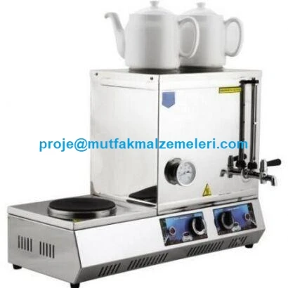 Çift Demlikli Çay Kazanı