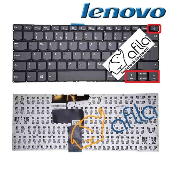 Lenovo V130-14ARR V130-14IGM V130-14IKB Notebook Klavye SiyahTR - 2