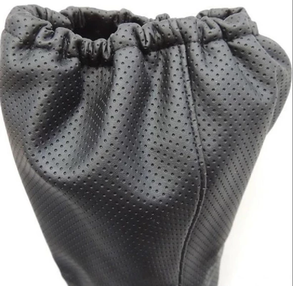 Unıversal Vites Körüğü Delikli Deri Her Araca Uyumlu Lastikli - 3