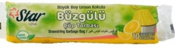 BÜYÜK BOY LİMON KOKULU ÇÖP TORBASI
