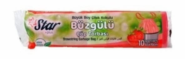 BÜYÜK BOT ÇİLEK KOKULU ÇÖP TORBASI ürün görseli 1